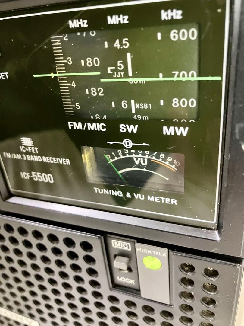 SONY ラジオ　ICF-5500