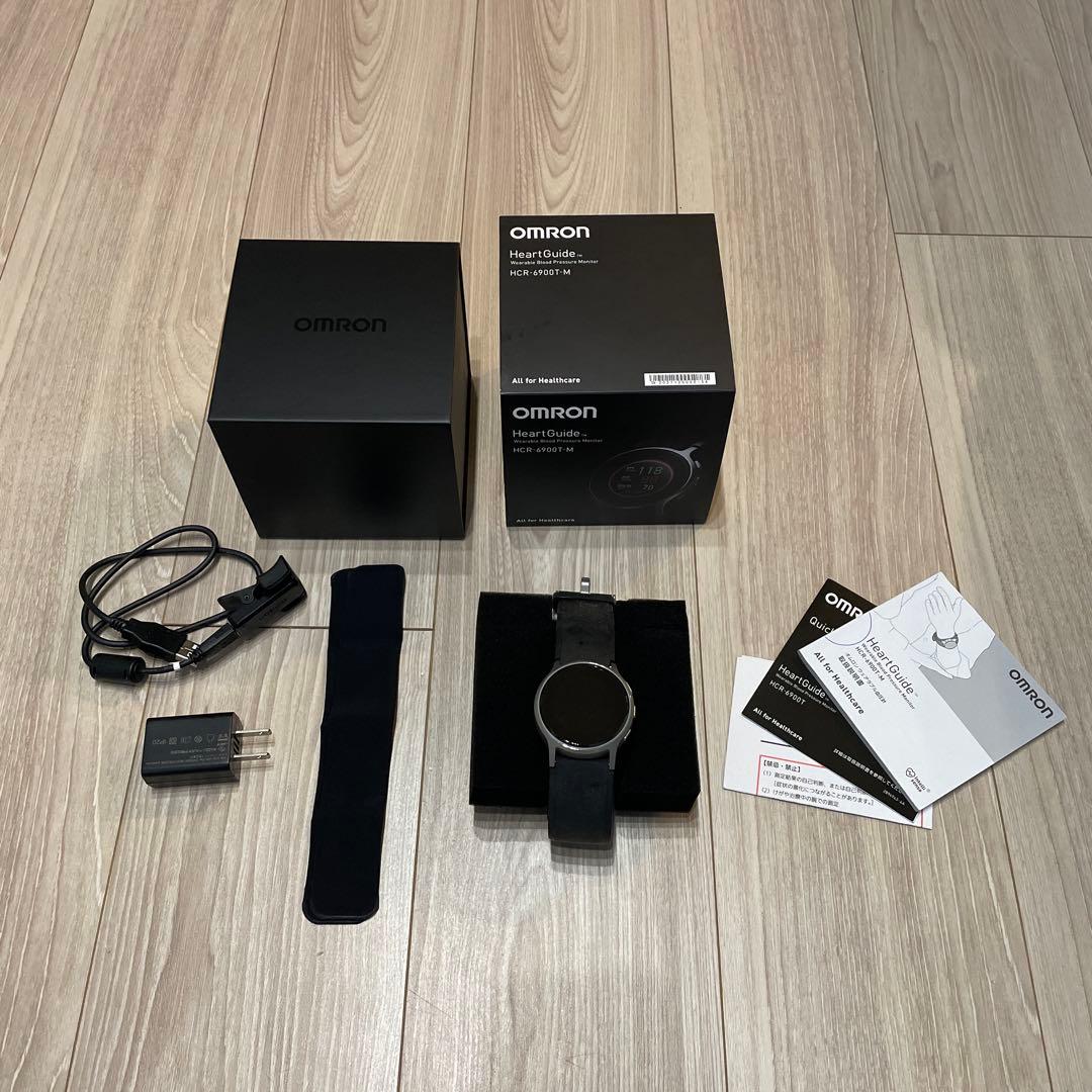 健康管理・計測計 OMRON HeartGuide HCR-6900T-M