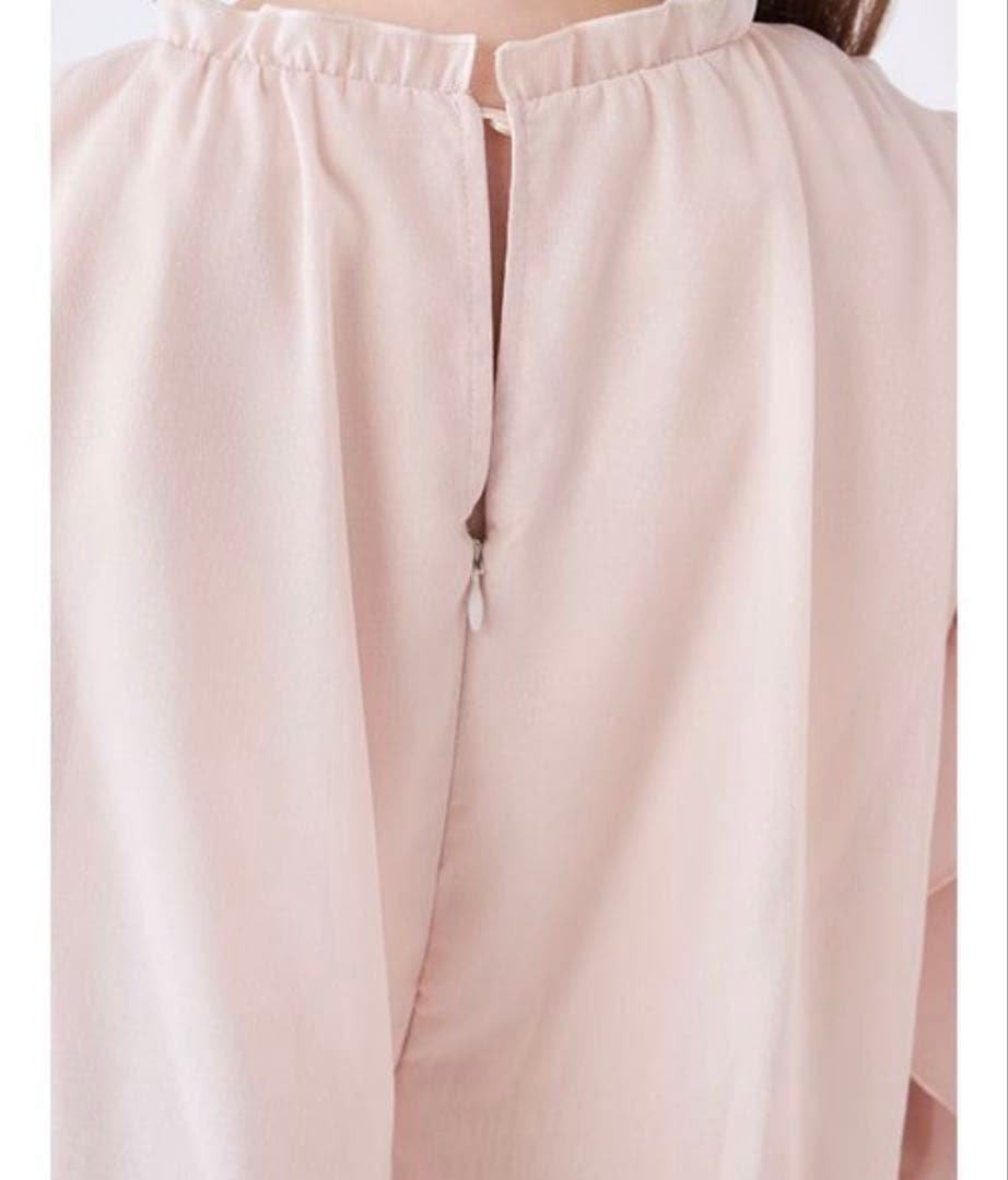 【タグ付き新品】 snidel ブラウスレイヤードフリルワンピース