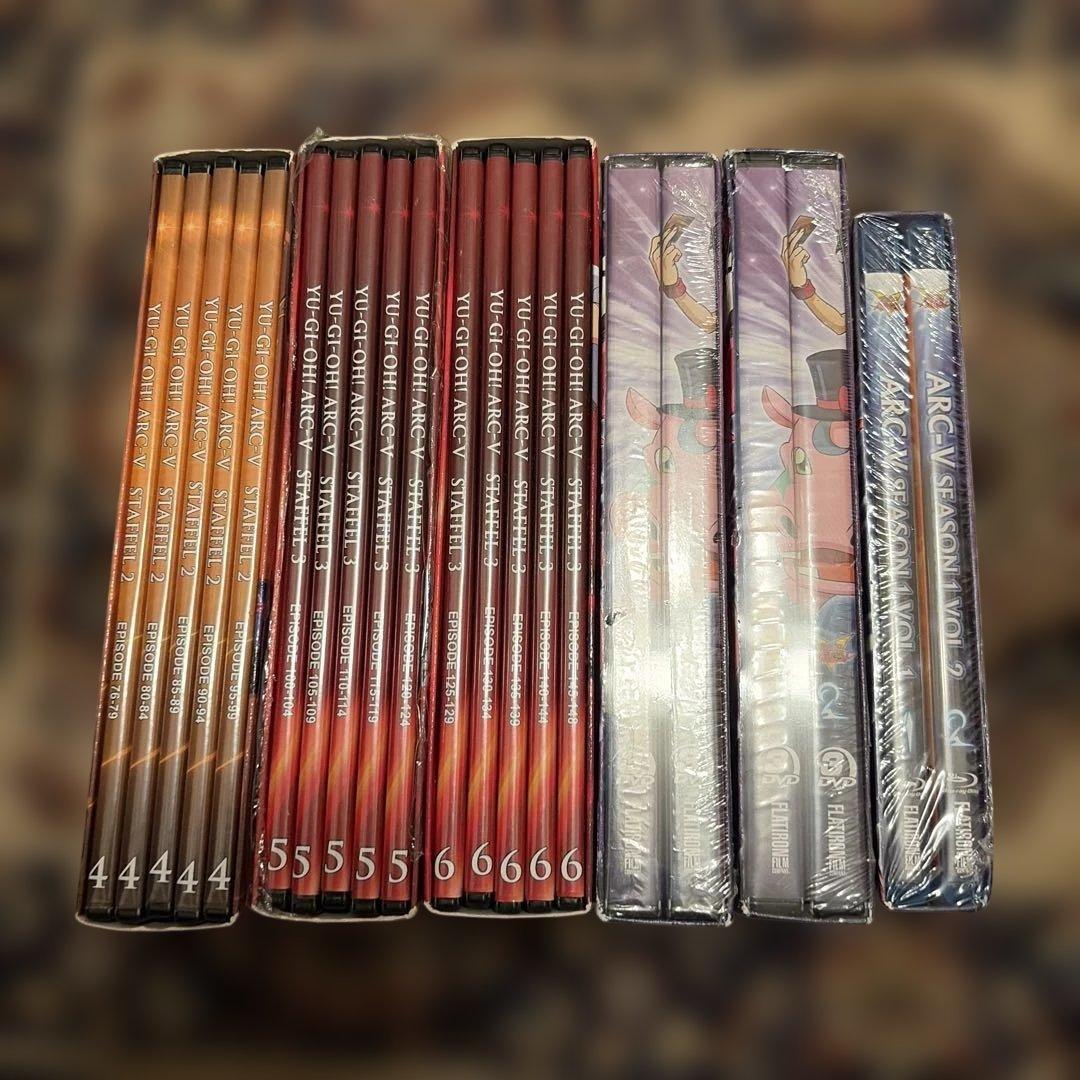 多言語　遊戯王ARC-V シーズン　DVDセット　6