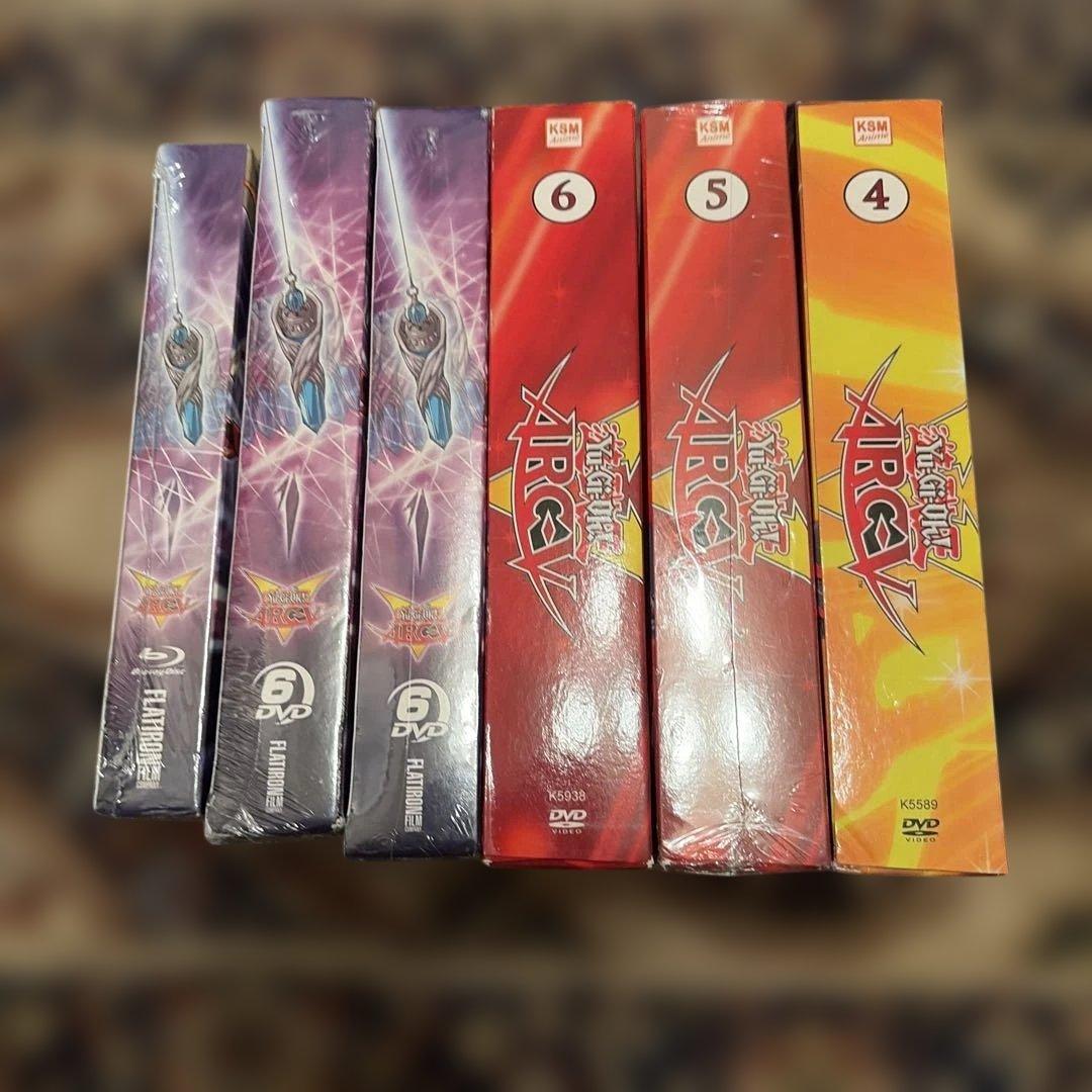 多言語　遊戯王ARC-V シーズン　DVDセット　6