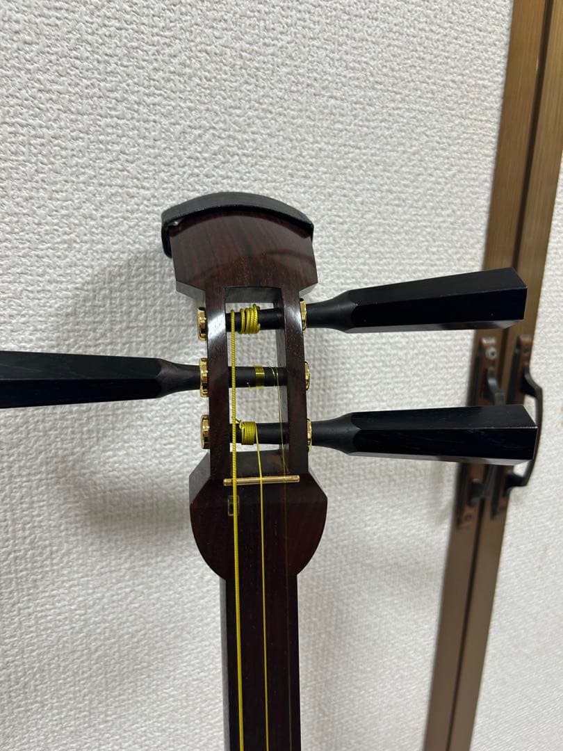 津軽三味線　犬皮