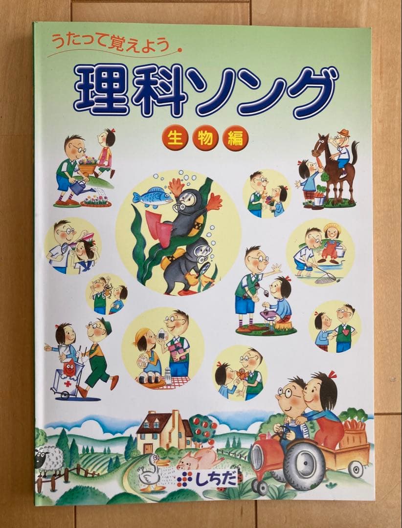 うたって覚えようシリーズ5冊セット　七田式　理科&社会