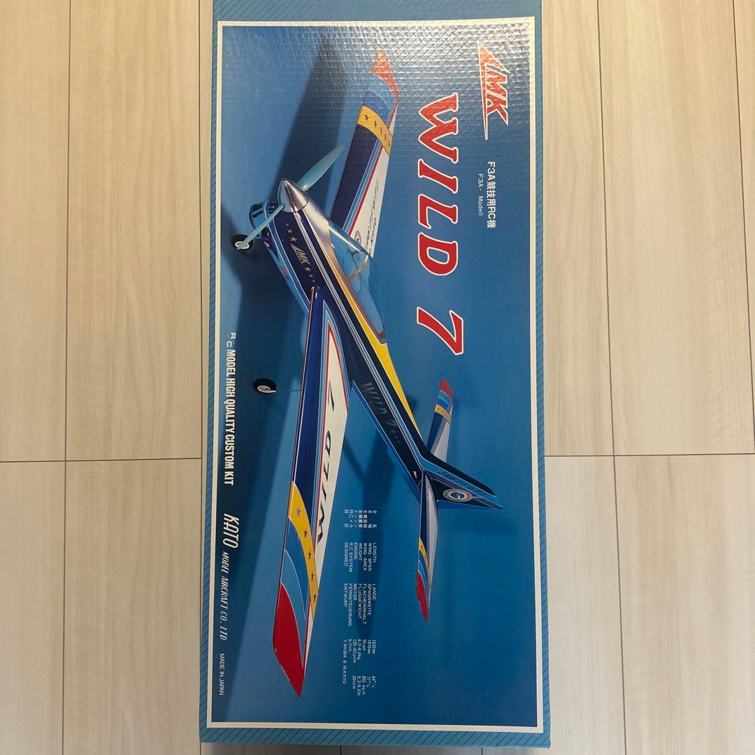 ラジコン　MK加藤無線飛行機　WILD 7（120-4Cycle）