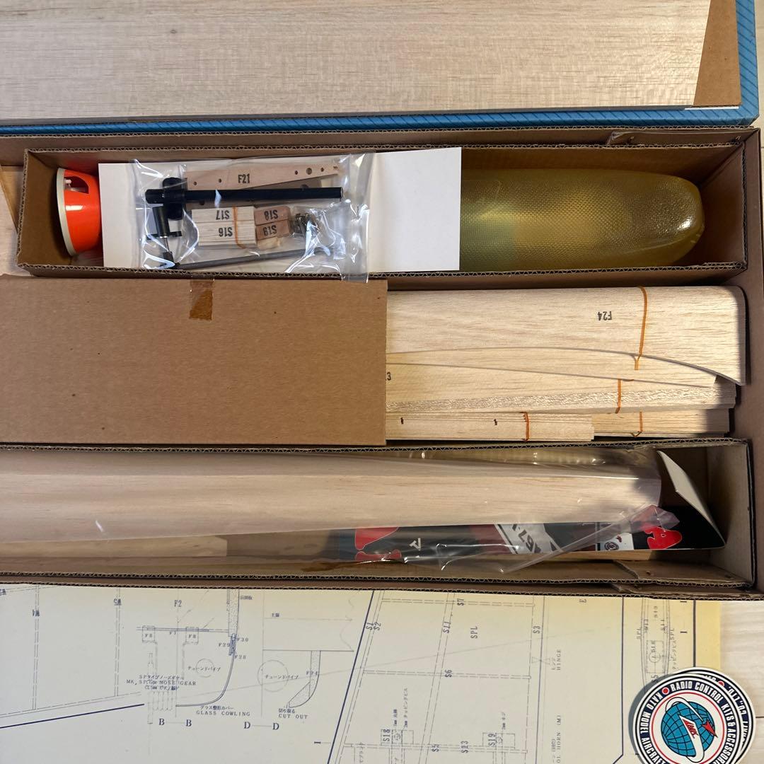 ラジコン　MK加藤無線飛行機　WILD 7（120-4Cycle）