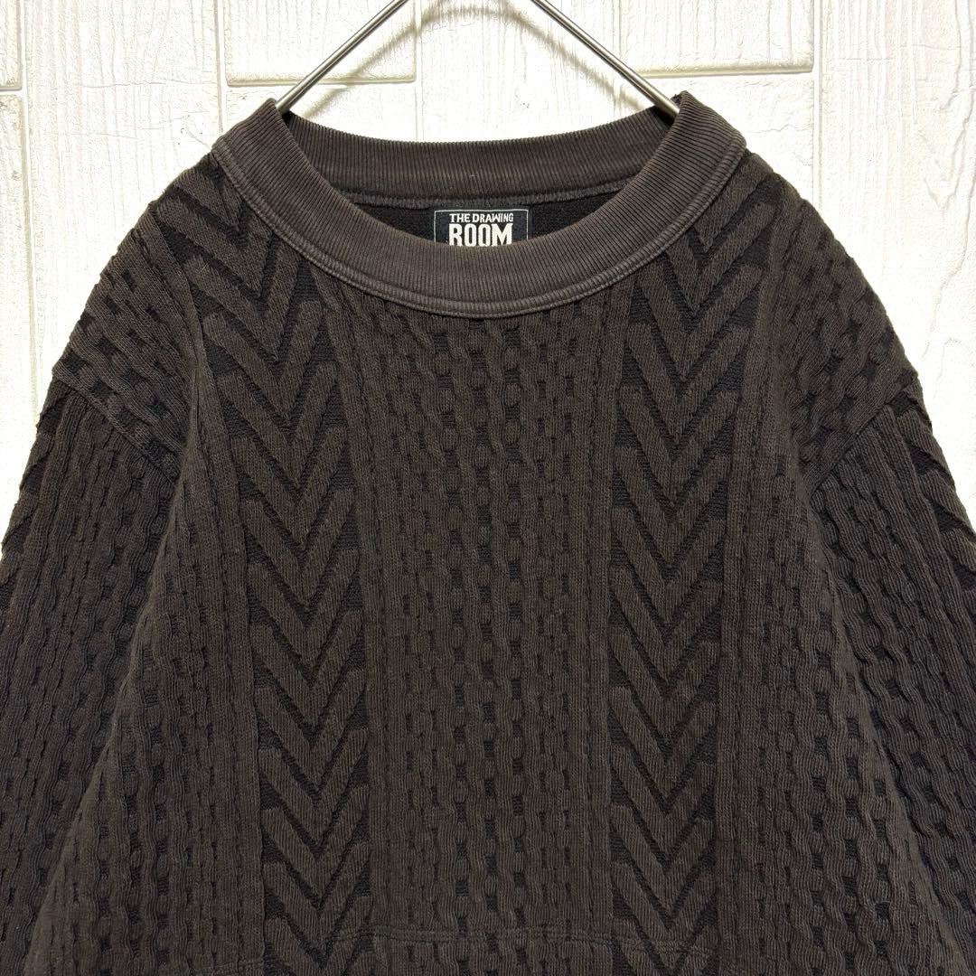 希少 Nigel Cabourn フィッシャーマン セーター 50 濃茶色 XL