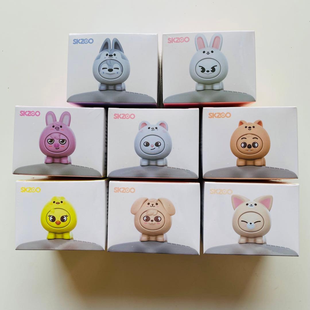 最終値下 新品未開封 StrayKids SKZOO ミニフィギュア 8体セット