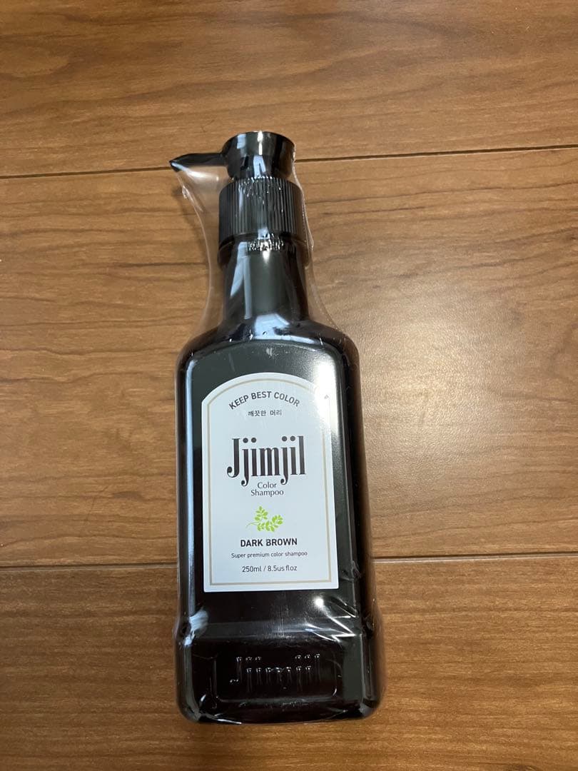 Jjimjil ダークブラウン シャンプー 250ml 5本セット
