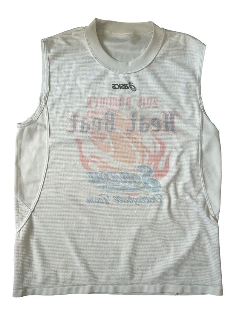 asics 松本国際(旧創造学園)ノースリーブシャツ/限定Tシャツ