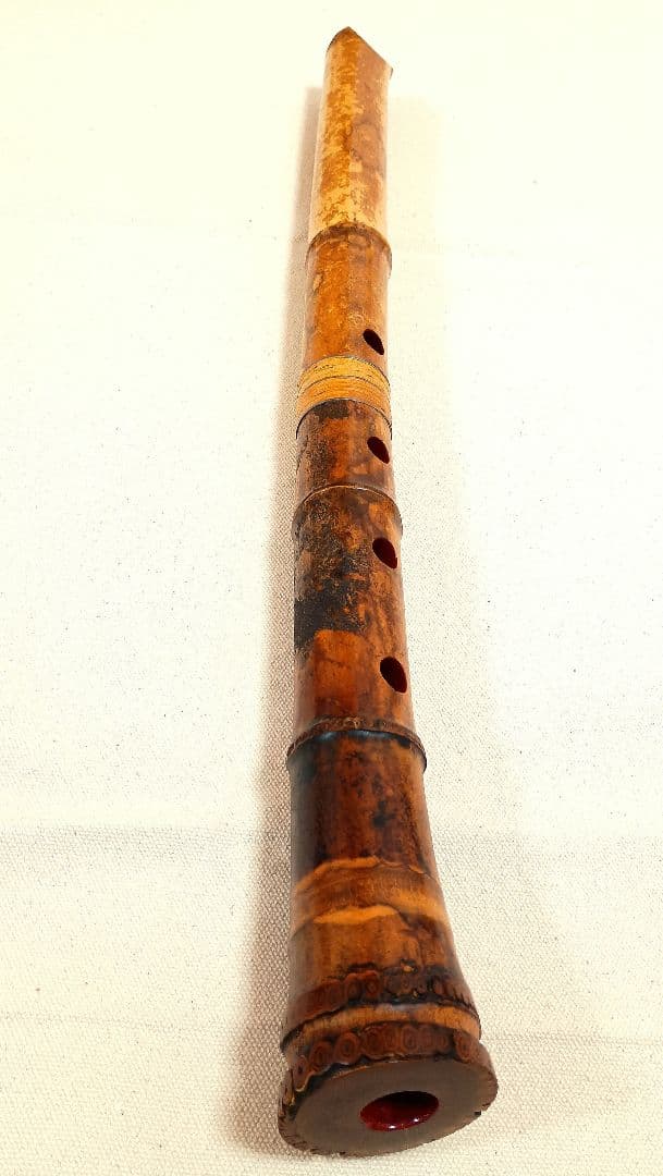 香川一朝作！極上老竹管☆荒ぶる爆鳴りの一尺七寸管尺八！