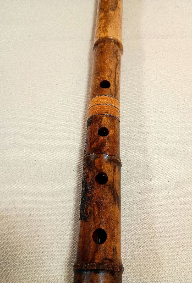 香川一朝作！極上老竹管☆荒ぶる爆鳴りの一尺七寸管尺八！
