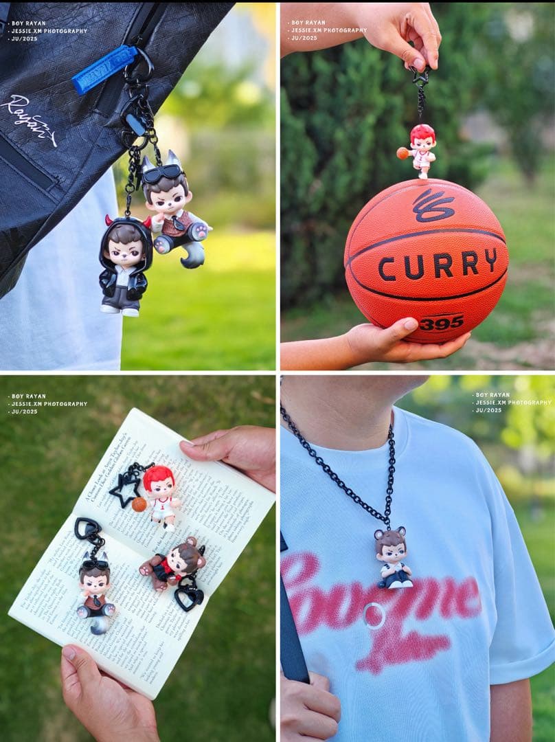 TNT SPACE Boy Rayan キーホルダーフィギュア4体セット