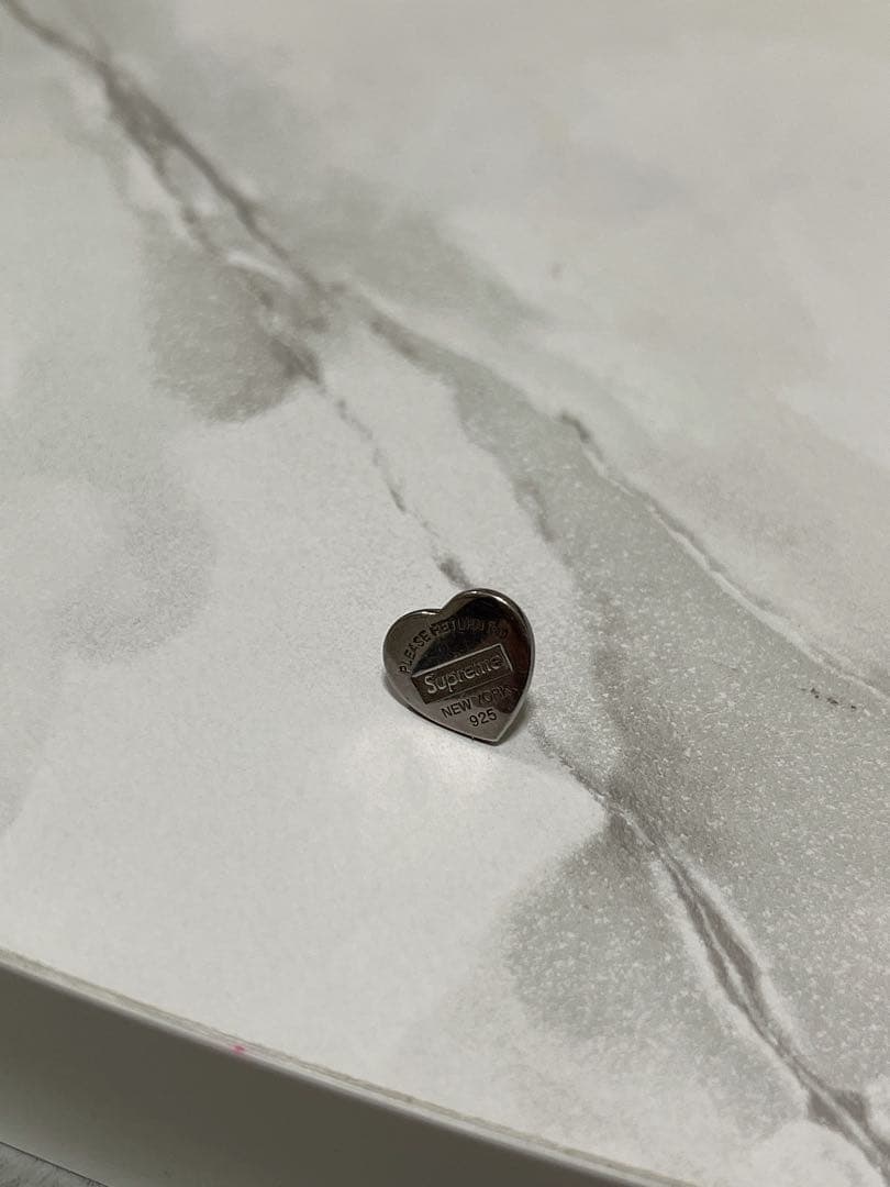 Tiffany supremeコラボ　イヤリング