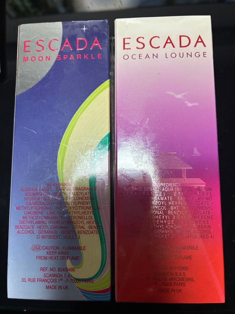 エスカーダOCEAN LOUNGE & MOON SPARKLE 未開封