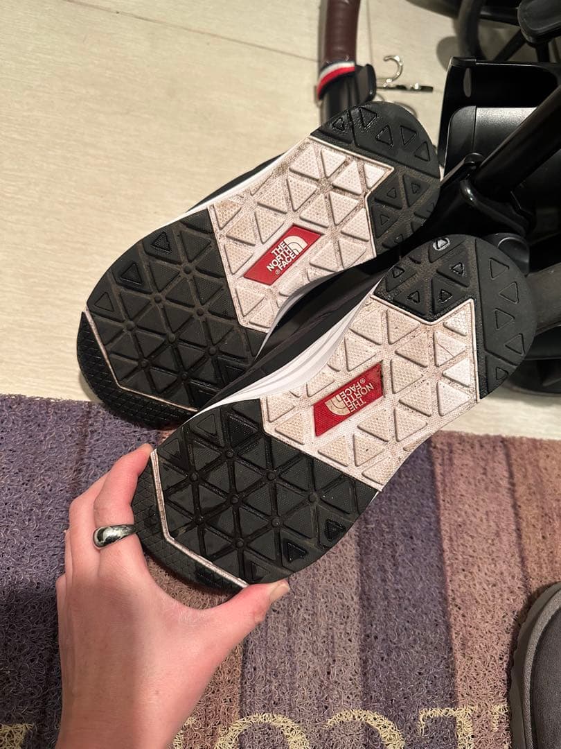 5回着用The North Face ヌプシ　ショートブーツ ブラック　24㎝