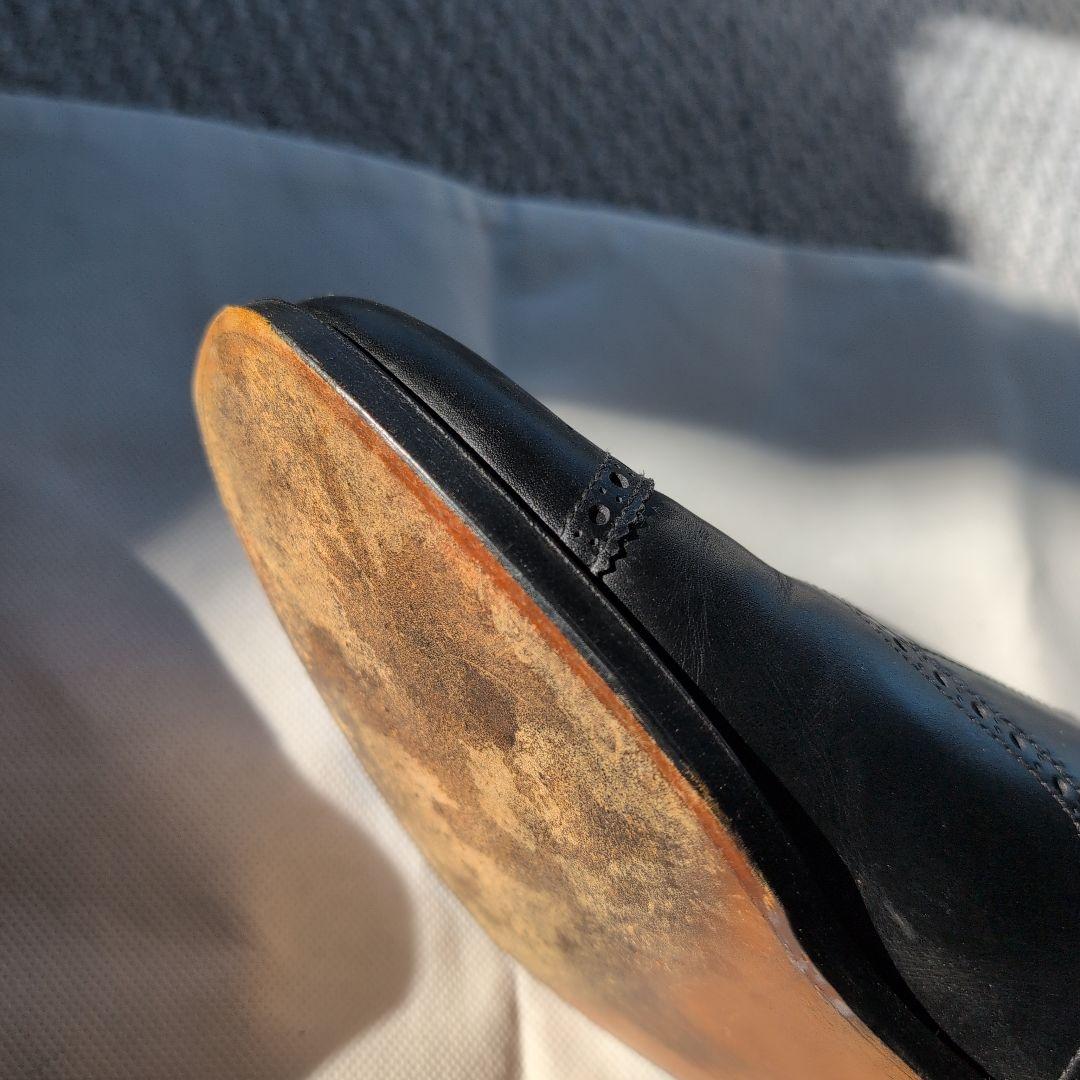 HACKETT ブラック ドレスシューズ イギリス製