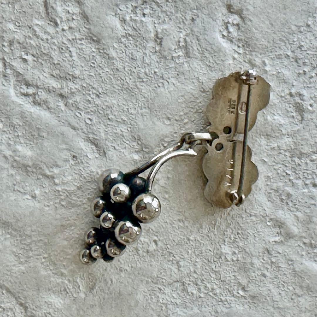 【 】ジョージ ジェンセン ムーンライトグレープ　ブローチ