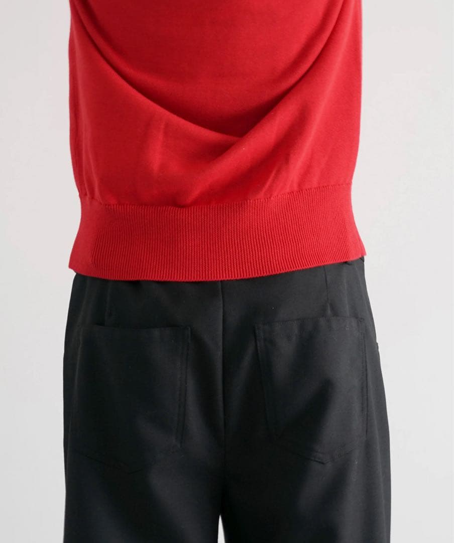 パンツ sefr JIRO TROUSER \"BLACK WOOL\"