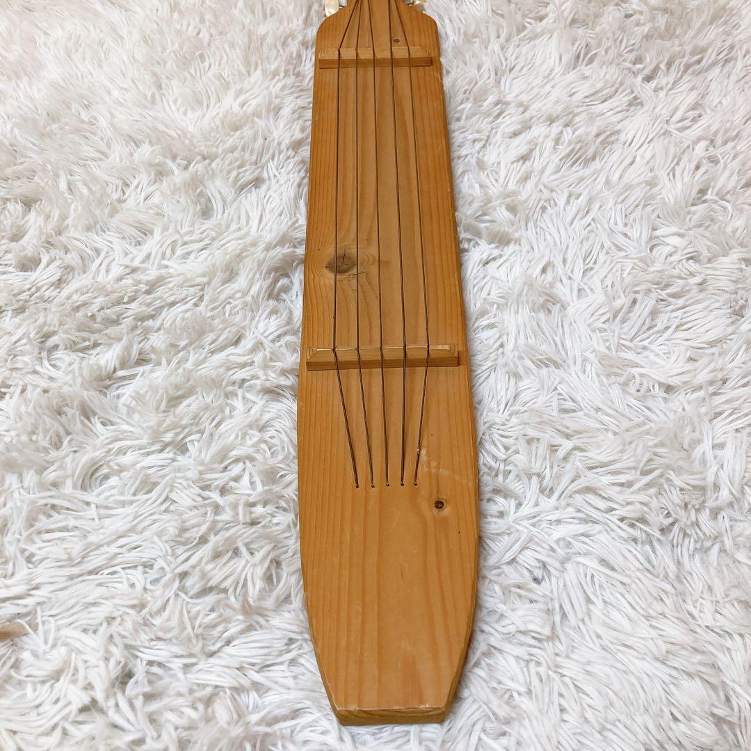 アイヌ楽器　トンコリ　五弦琴　ゴールデンカムイ