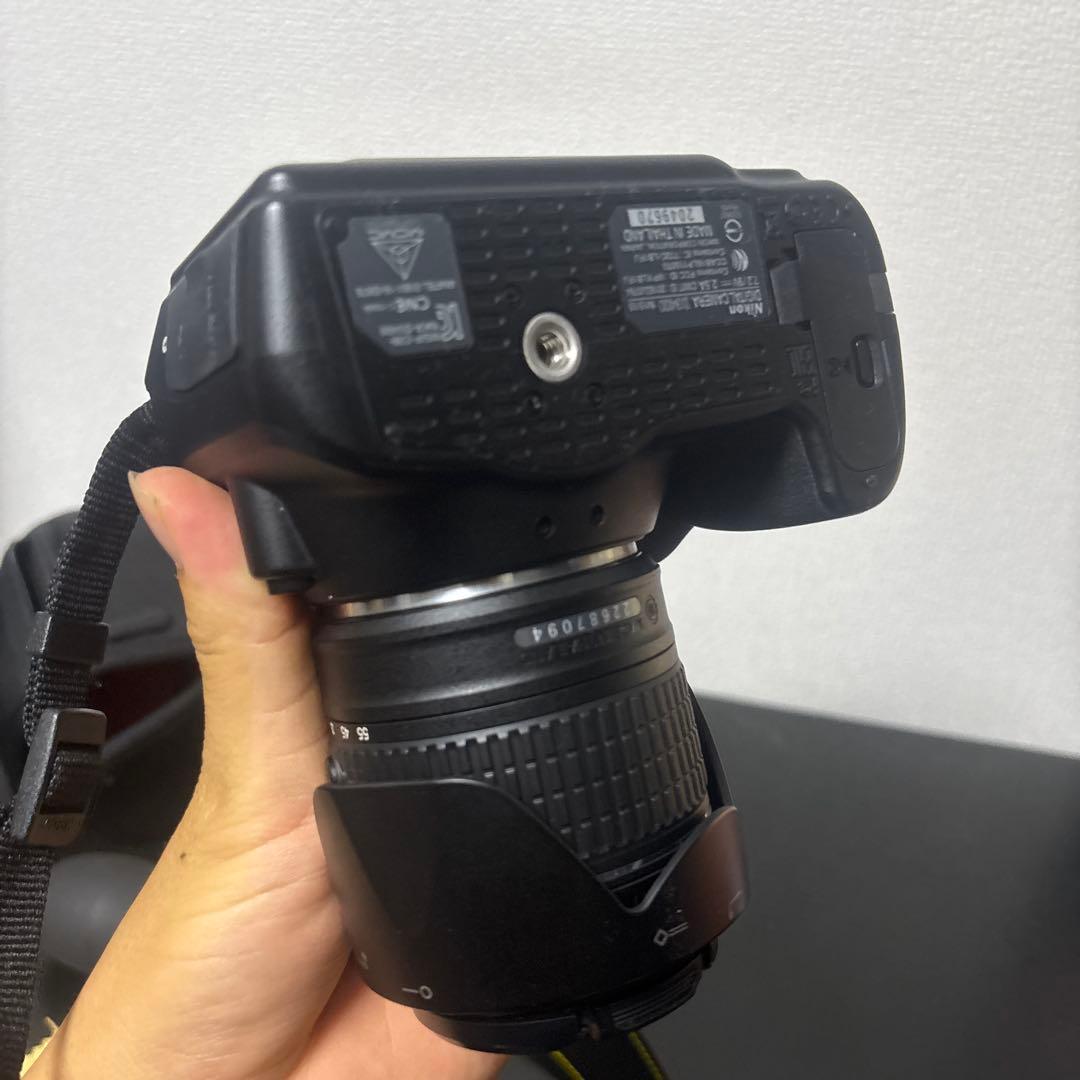 Nikon D3400 一眼レフカメラ ズームレンズ バッテリー3個 充電器