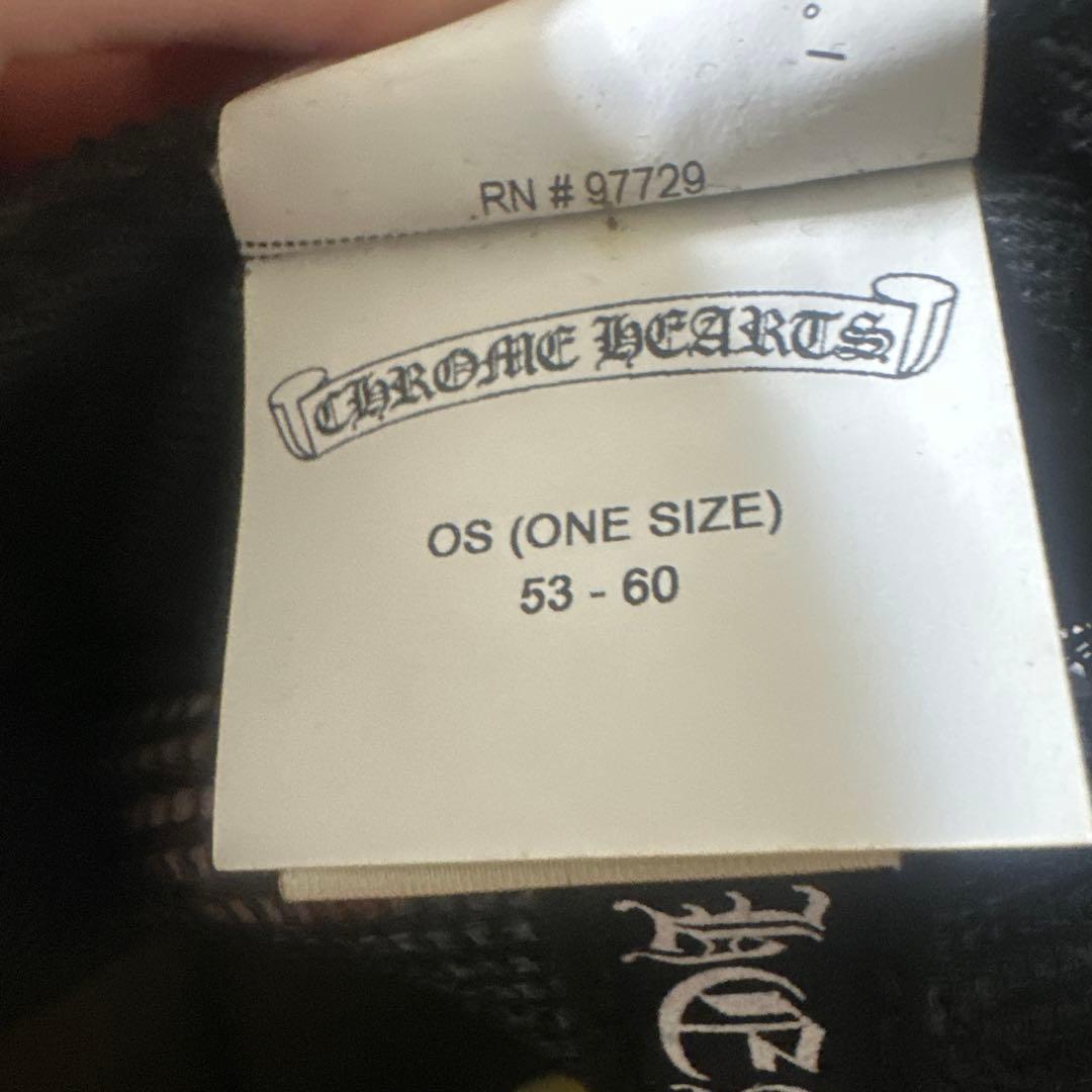 CHROME HEARTS ブラックキャップ HONOLULU