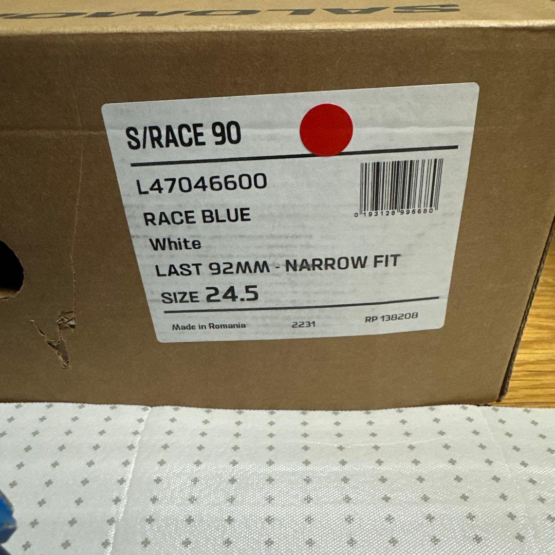 サロモン　レース90 24.5 スキーブーツ　レーシング