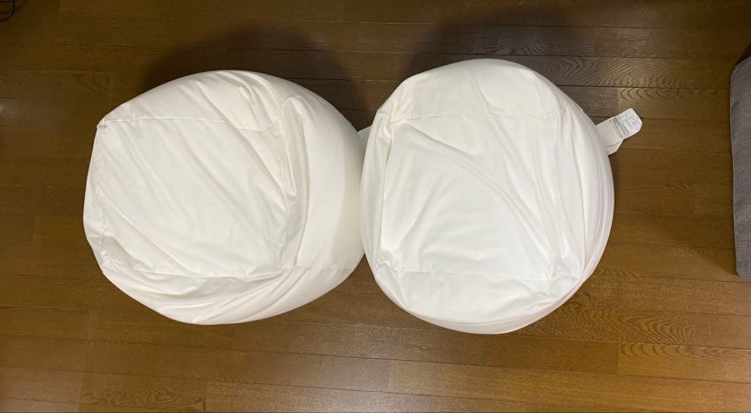 無印良品 体にフィットするソファ本体(小)+ソファ用綿カバー(小) 2セット