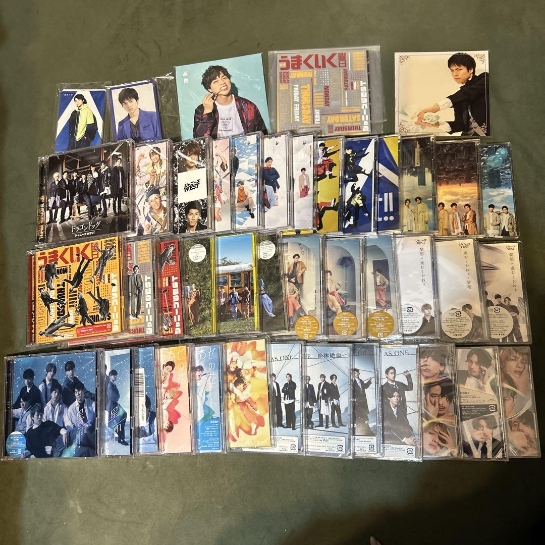 WEST. ジャニーズWEST CDシングル 特典付き 38点まとめ