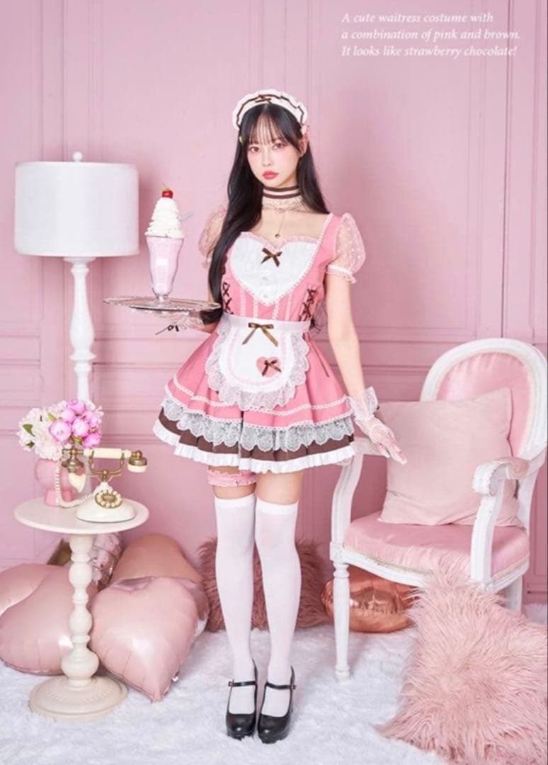 超人気商品】Malymoon ミルクパールストロベリーハートメイド