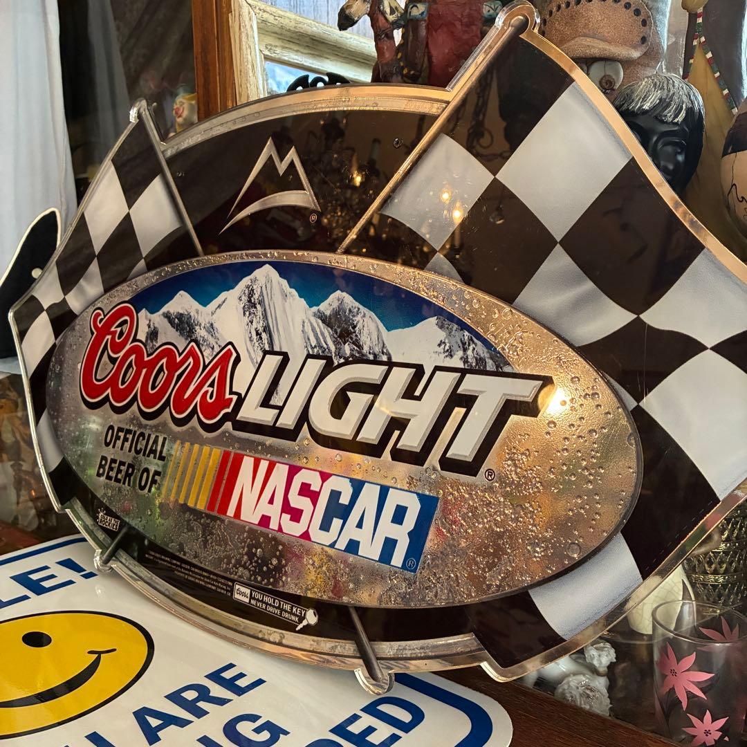 COORS LIGHT アメリカアンティークBEERパブミラーUSA看板ビール