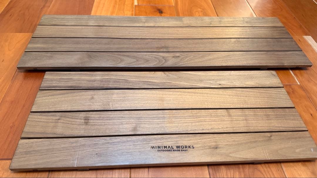 ミニマルワークス　モカシェルフ　ウォールナット