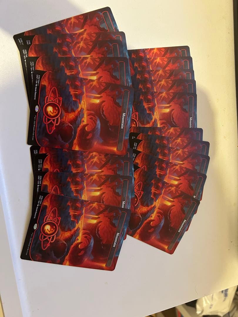 MTG「unfinity」基本土地100枚セット　バラ可　アンフィニティ