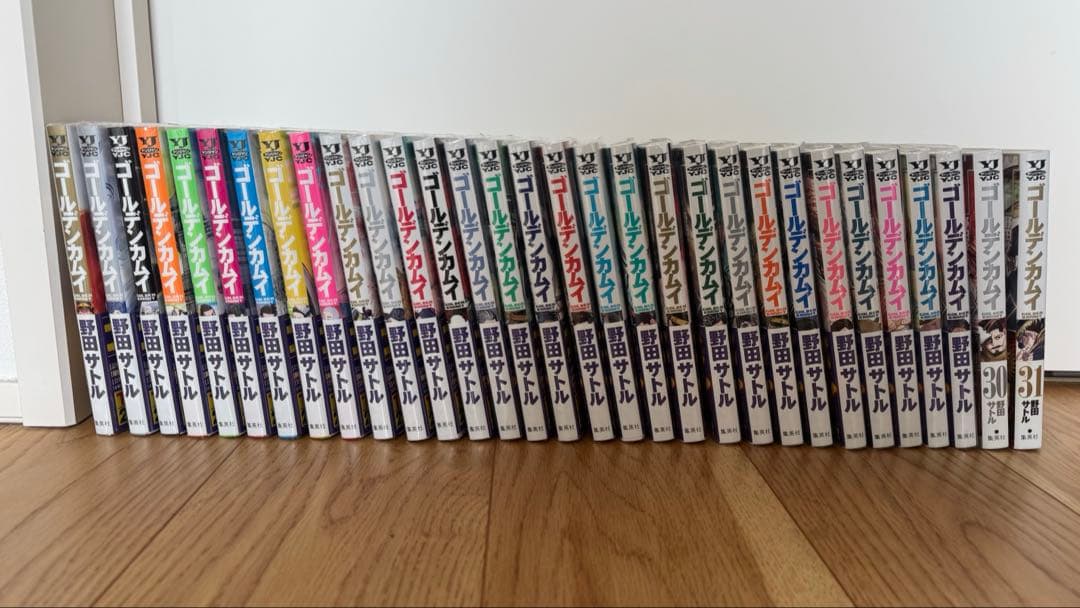 ゴールデンカムイ 全31巻セット 美品 帯付き ブックカバー付き