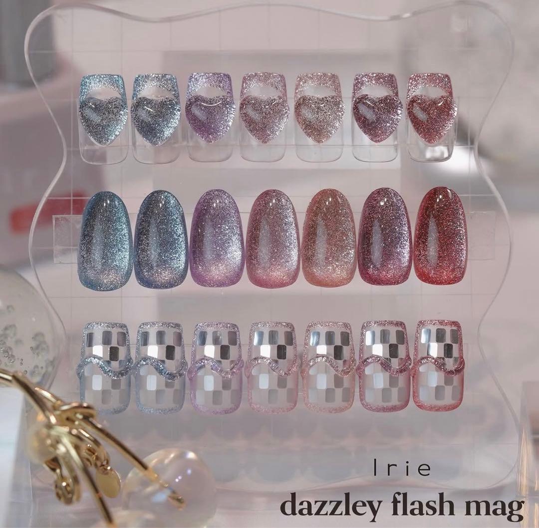 新品Irie ジェルネイルカラー 7本セット dazzley flash mag