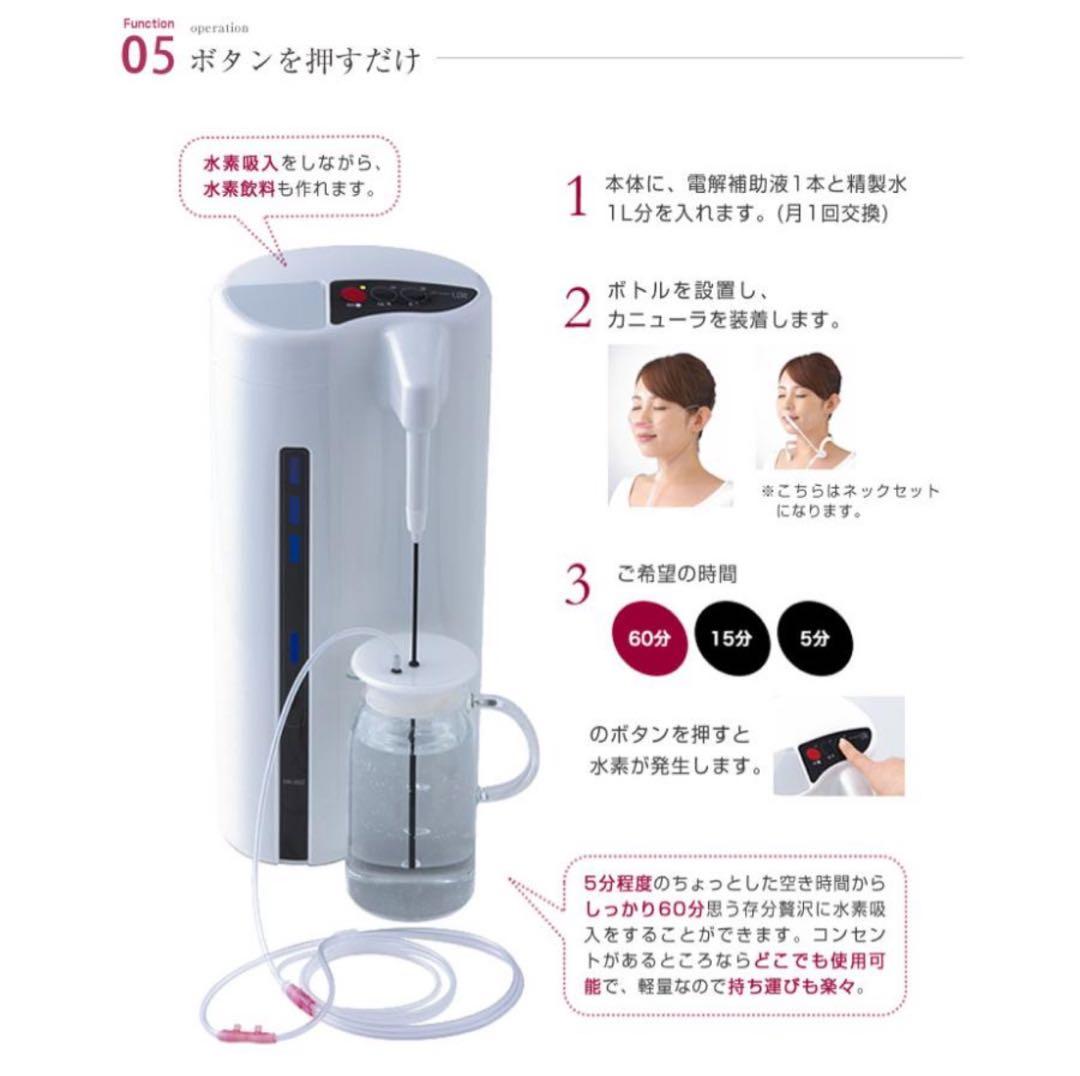 ★水素吸入器　ラブリエリュクス★品番HA-002