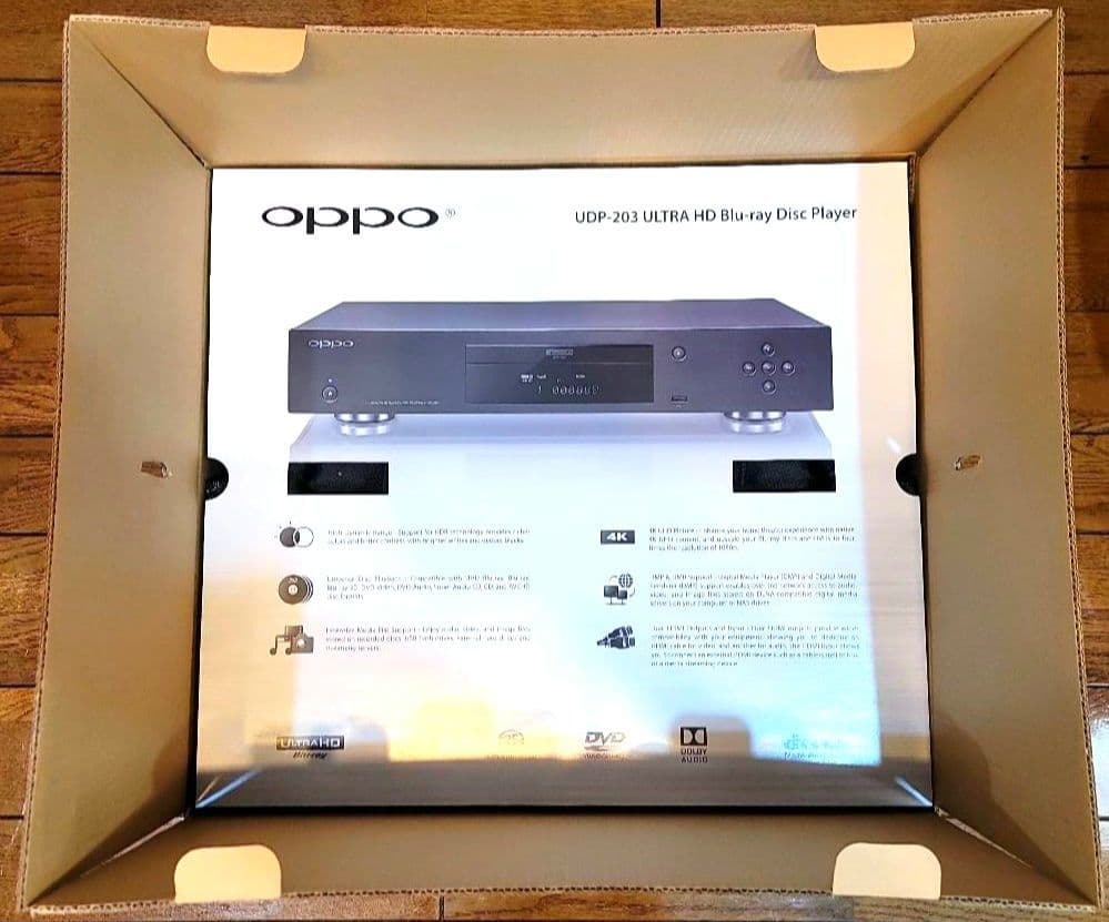 OPPO Ultra HD Blu-rayディスクプレーヤー UDP-203