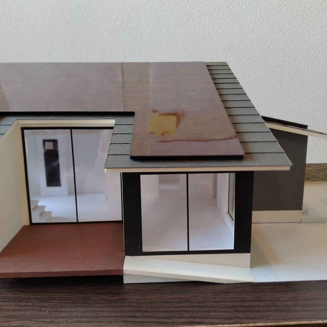 50分の1，平屋＆ロフト内外模型No.90『威風堂々328・凛』