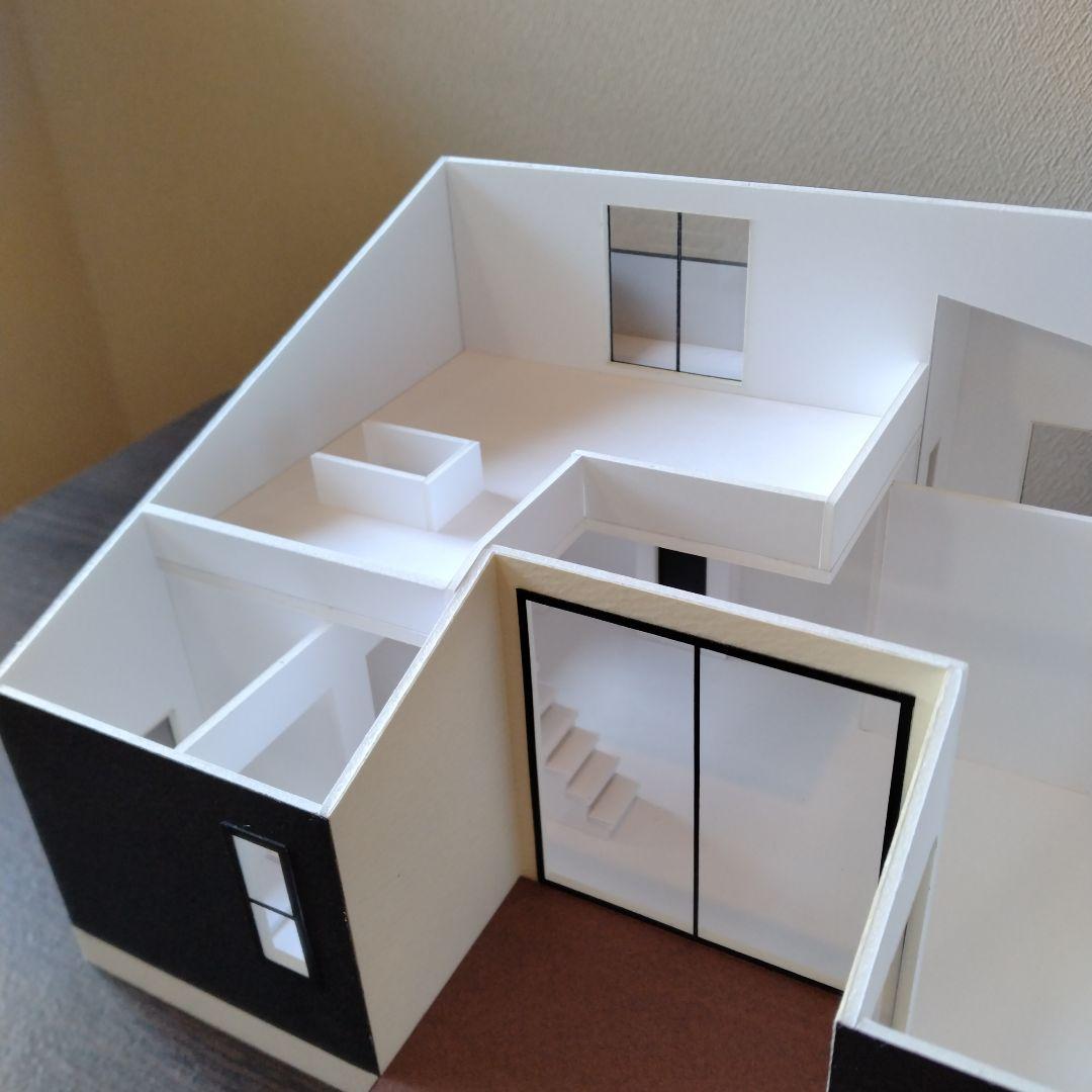 50分の1，平屋＆ロフト内外模型No.90『威風堂々328・凛』