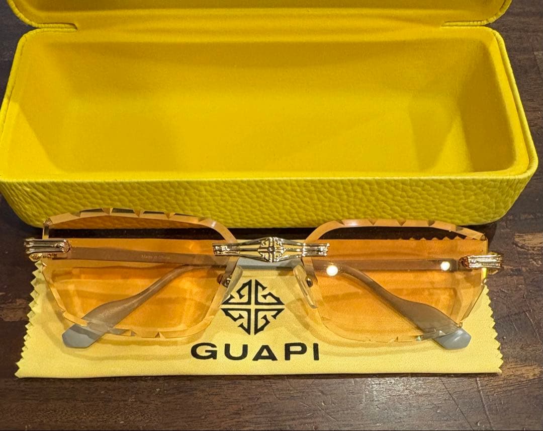 L*n様 GUAPIリムレスサングラス