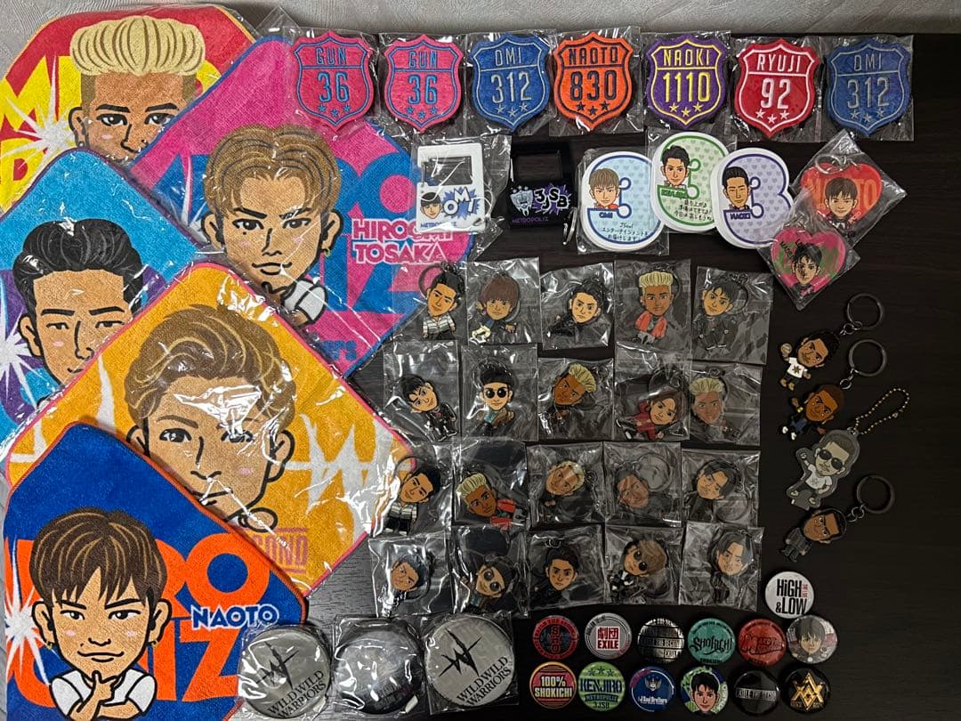 三代目 EXILE TRIBE キャラクターキーホルダー セット