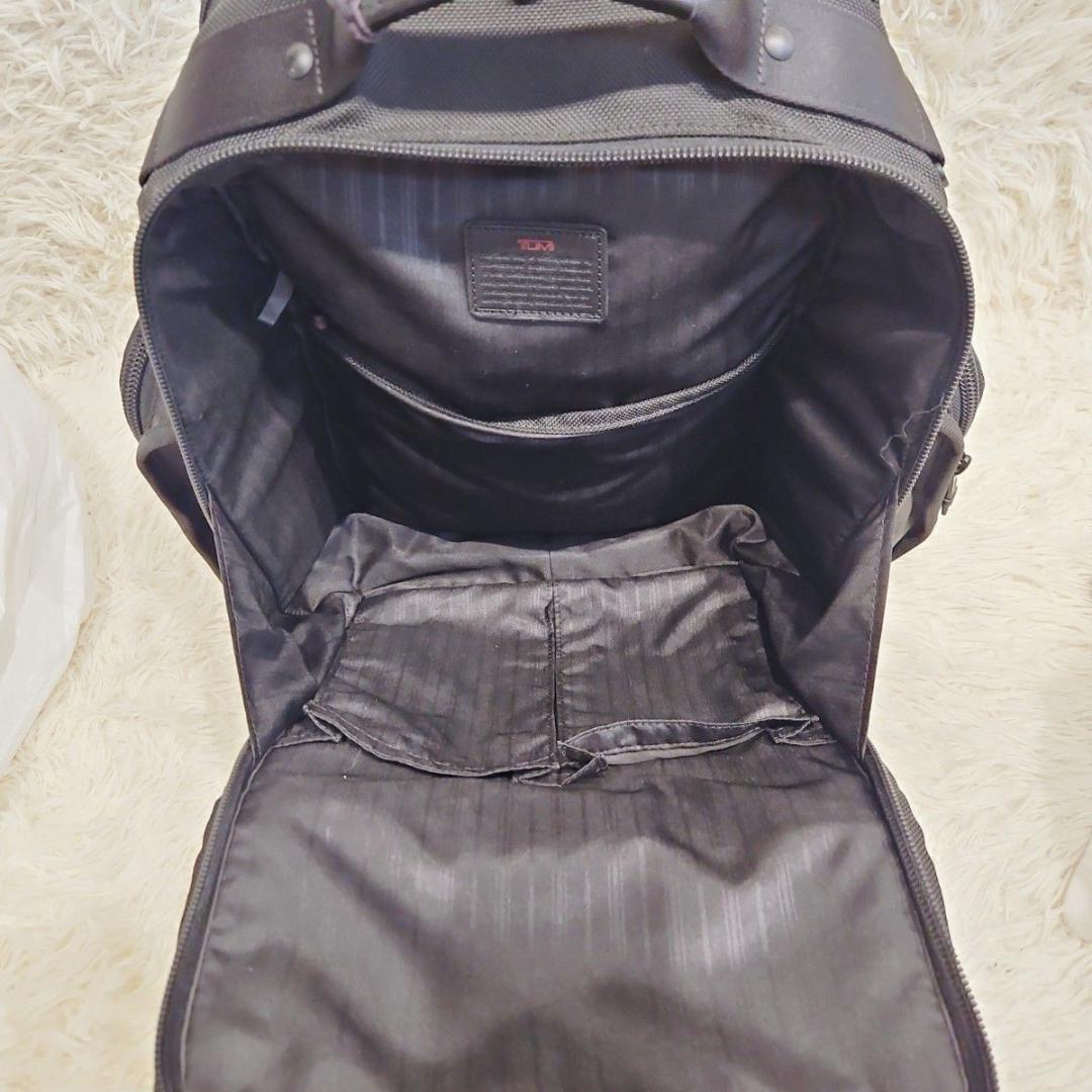 美品 Tumi アルファ バックパック ブラック T-Pass 大容量 リュック