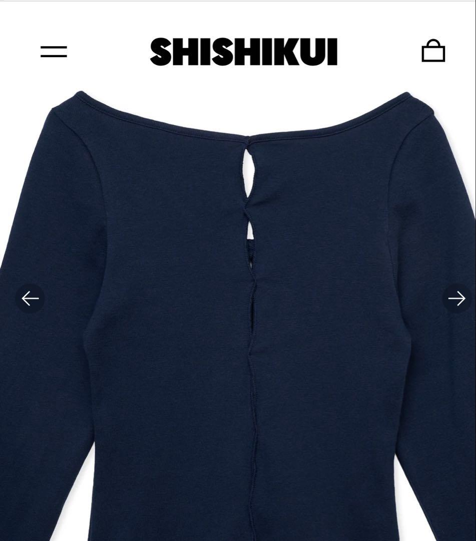 SHISHIKUI Hole s Long ネイビー 新品 即完 超レア 希少