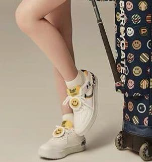 即発送対応●23-24.5cm展開●ゴルフシューズホワイト/ベージュ