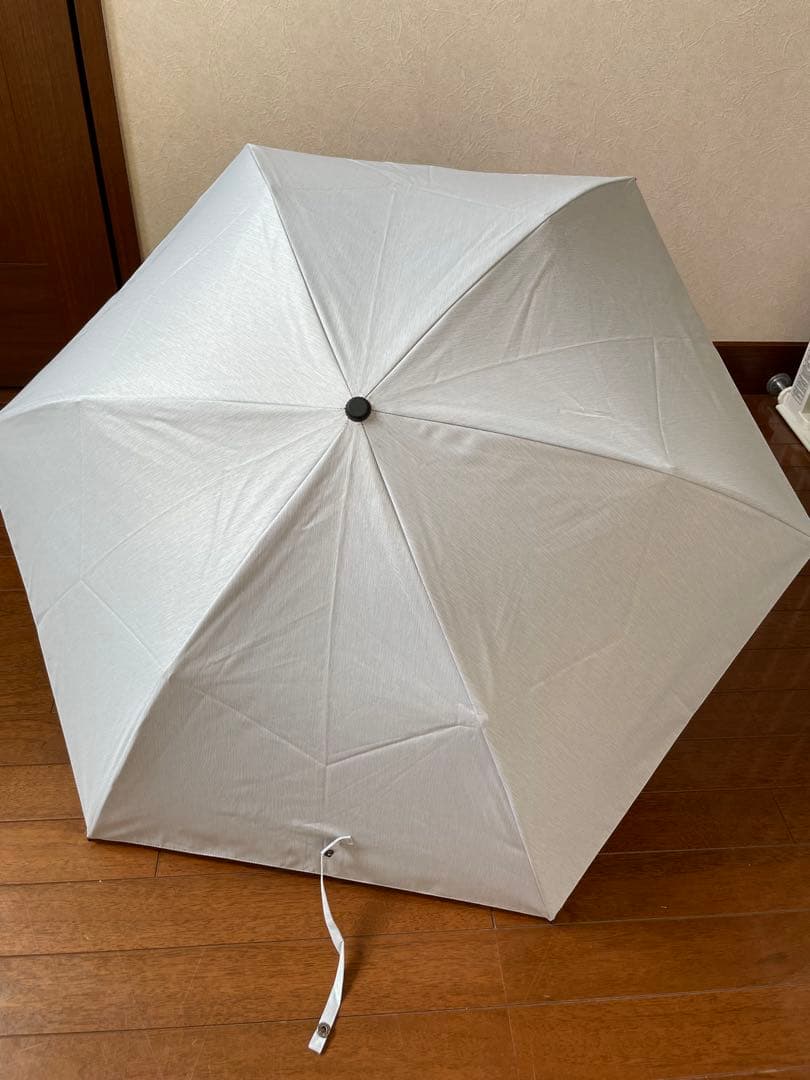 サンバリア100 日傘 2段折 コンパクト moku ブルー