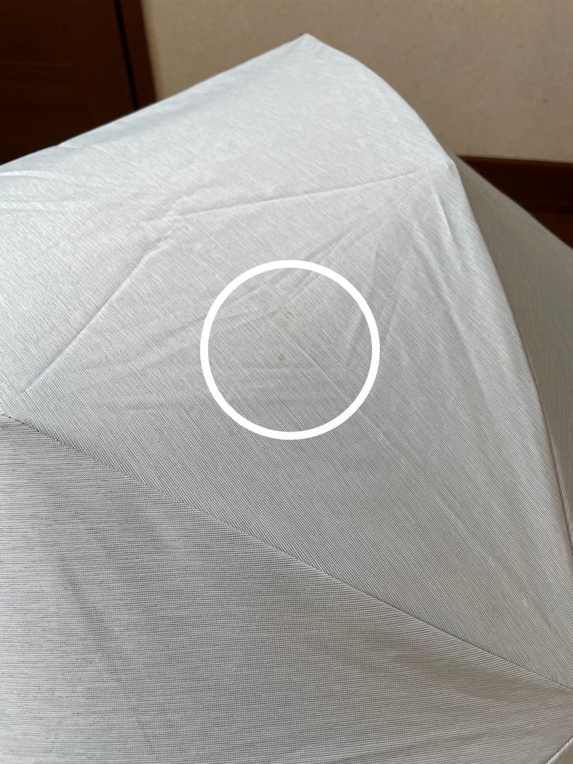 サンバリア100 日傘 2段折 コンパクト moku ブルー