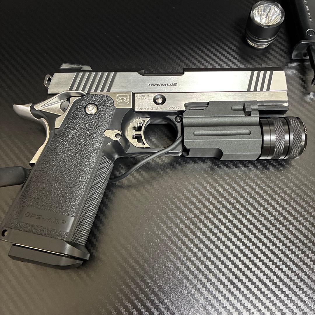 東京マルイ ハイキャパカスタム デュアル ステンレス ガスブローバック