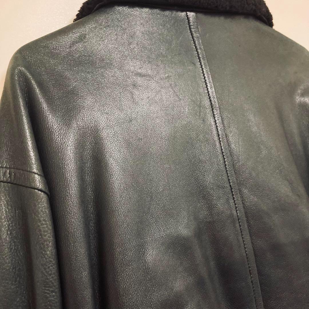 【革ジャン】boutique nicole ブティック ニコル シカ皮