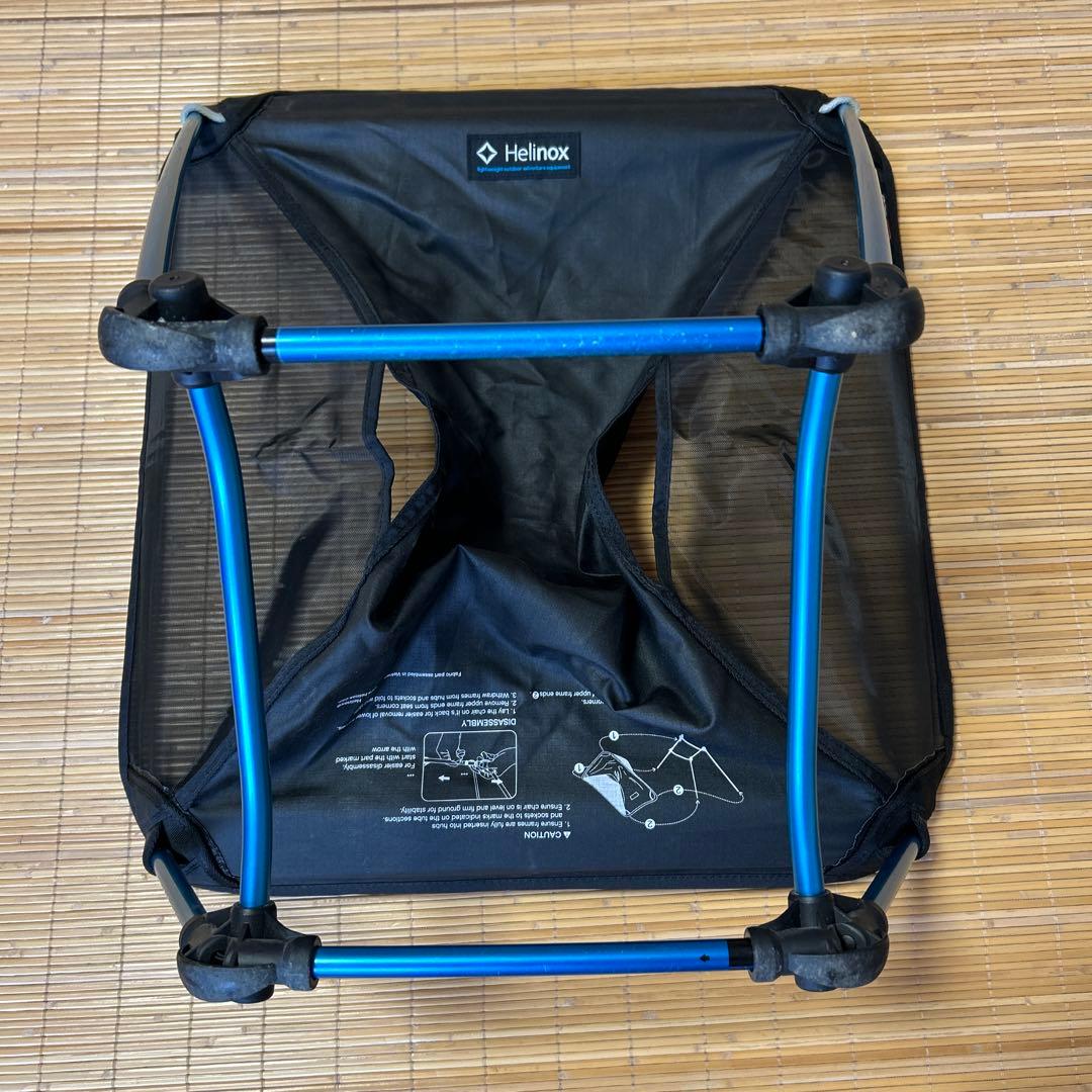 Helinox アウトドアチェア 黒