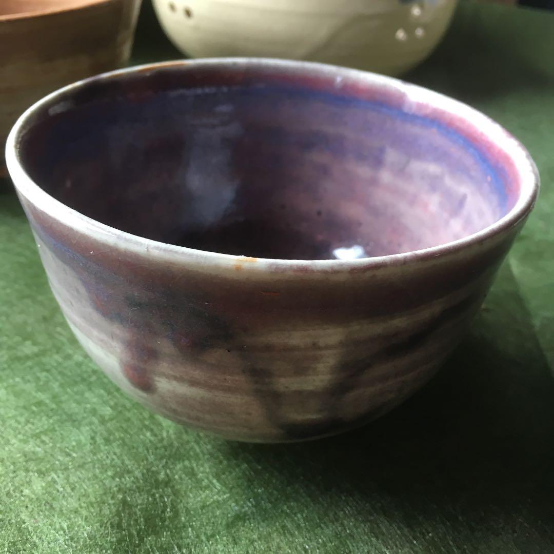 尾戸焼  森田 芳伯 鈞窯写しの抹茶茶碗