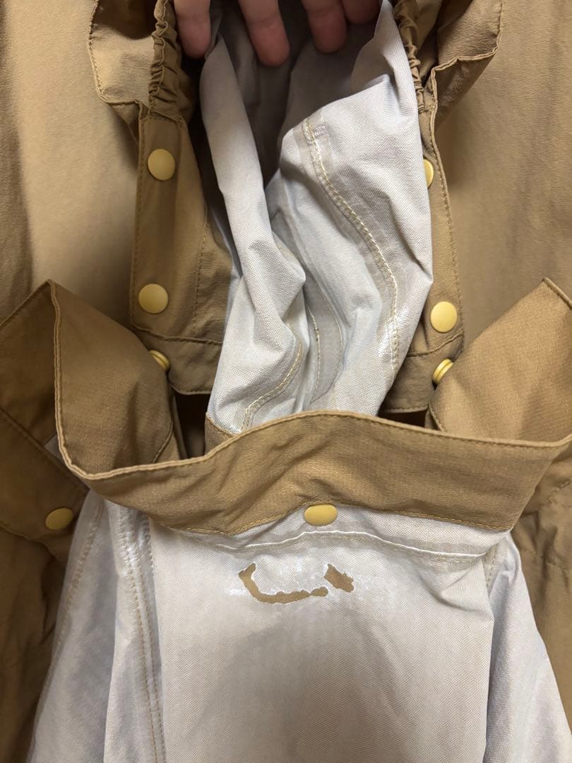 ザ・ノースフェイス　マタニティレインコート（ユーティリティブラウンSM）